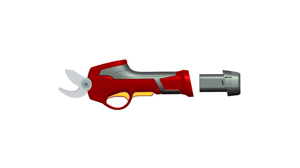 Cordless Pruner with Telescopic Pole