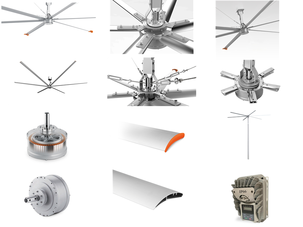 HVLS Fan Motor and IP66 Rating