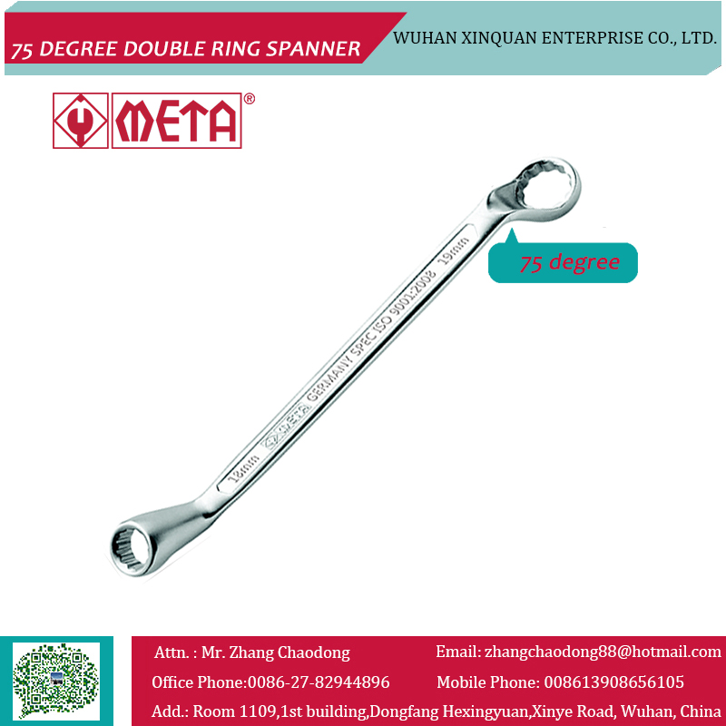 75 degree double ring spanner - Image 2