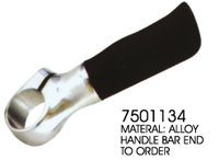 Alloy Bicycle Handlebar End Grips