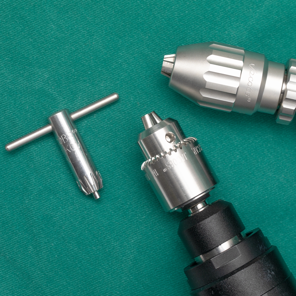 7.9mm Medical Stainless Steel Keyed Chuck 1JT Mount