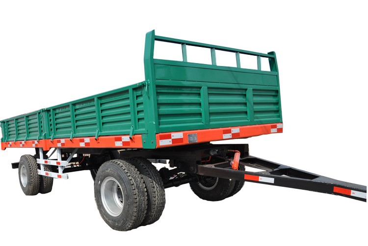 7CX Farm Trailer with reinforced steel frame and tipping mechanism
