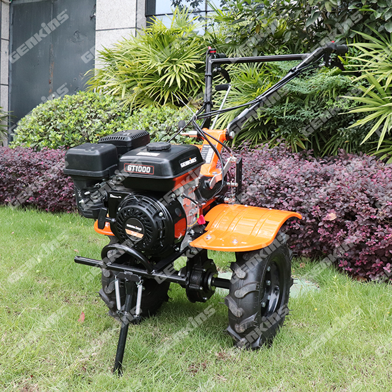 7HP Small Tiller GT1000 Gasoline Cultivator for Farming 210 Engine Recoil Start CE Certified - Image 3