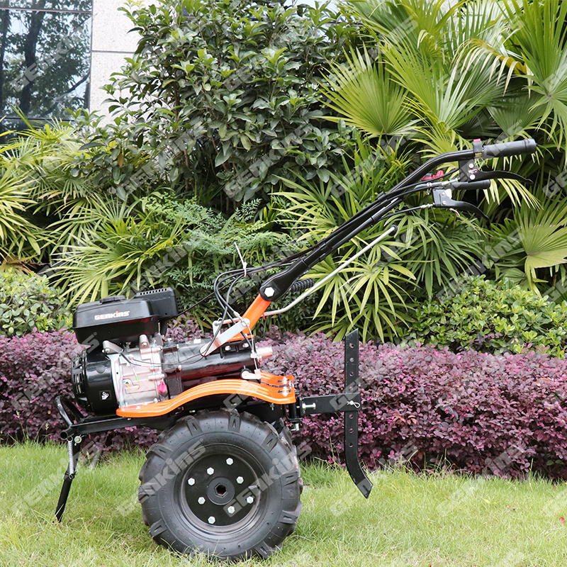 7HP Small Tiller GT1000 Gasoline Cultivator for Farming 210 Engine Recoil Start CE Certified - Image 2
