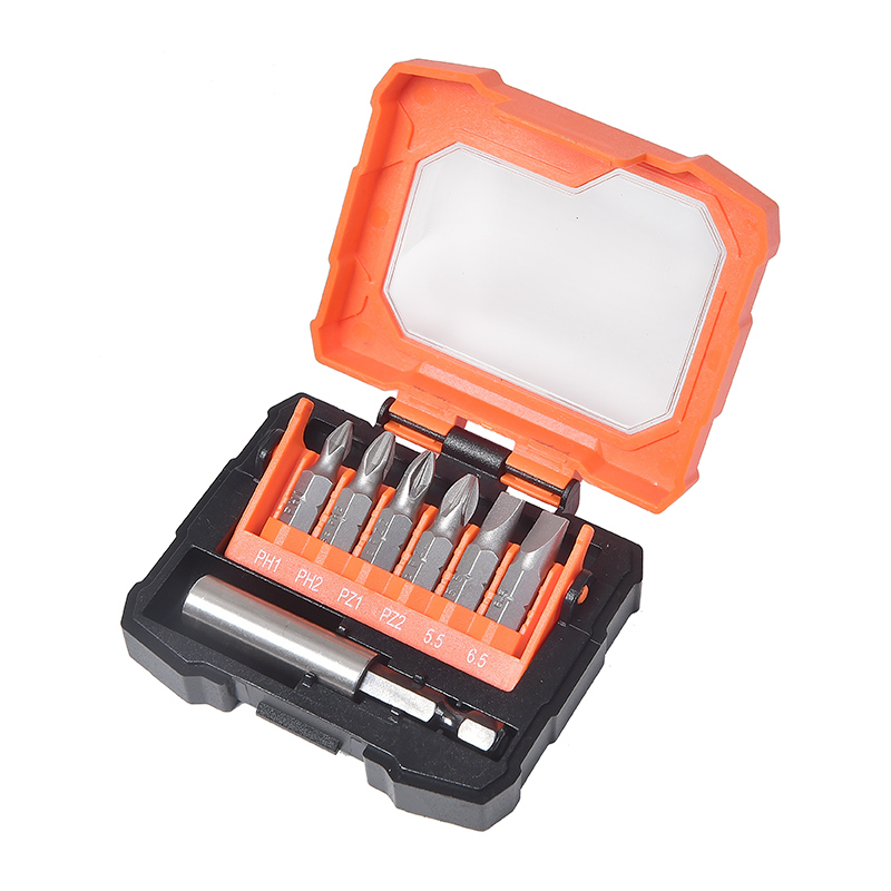 7-Piece Screwdriver Bit Set with Magnetic Holder
