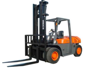 7Ton Diesel Forklift Engine Isuzu work in warehouse Rental logistics center factory - Image 2