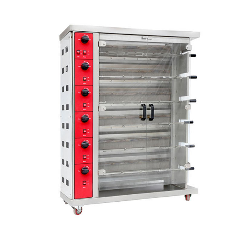 8-rod Cooking Chicken Roasting machine Maker Commercial Gas Chicken chicken grill machine - Image 2