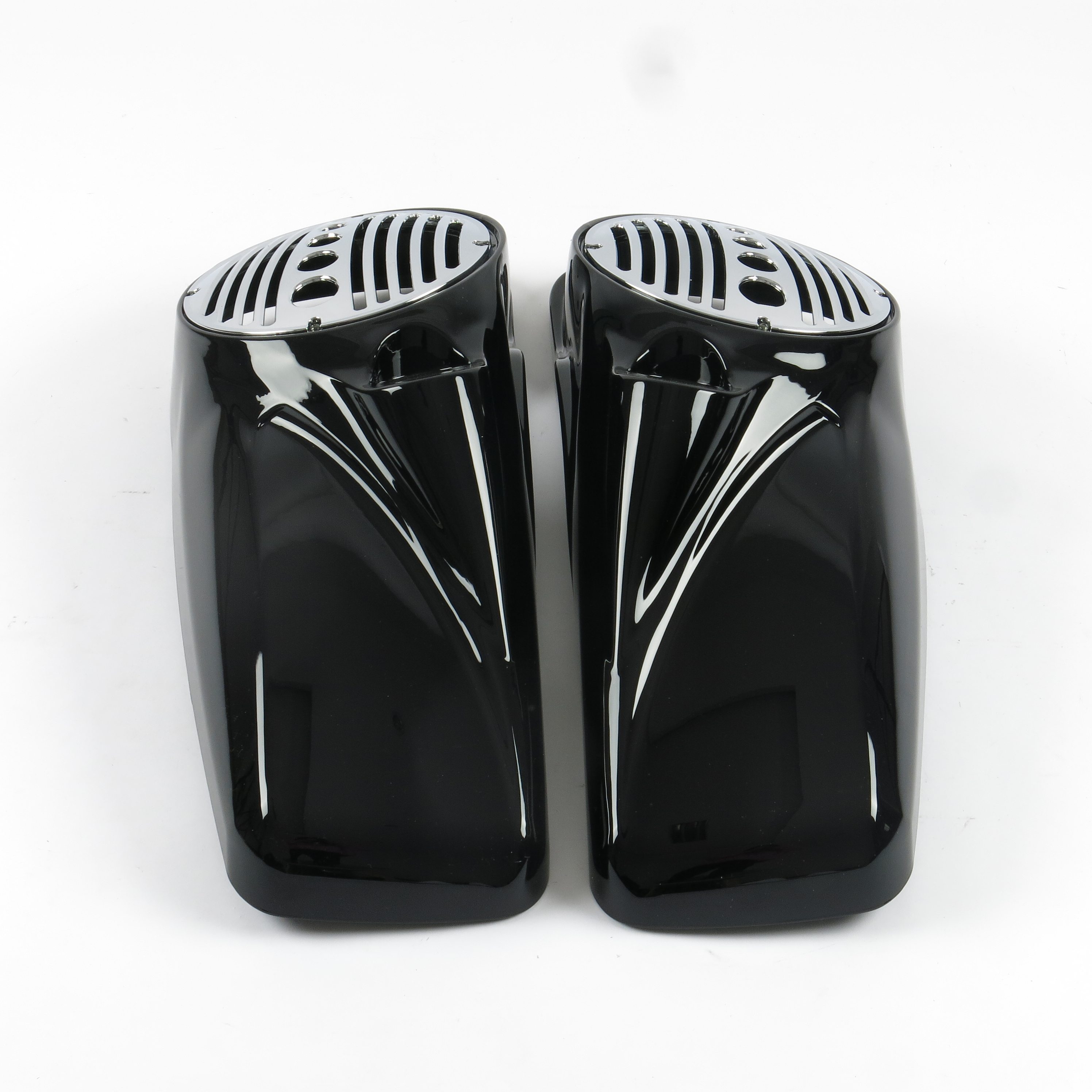 Motorcycle Speaker Lids with Tweeter Port for 1994-2013 Harley Touring Models