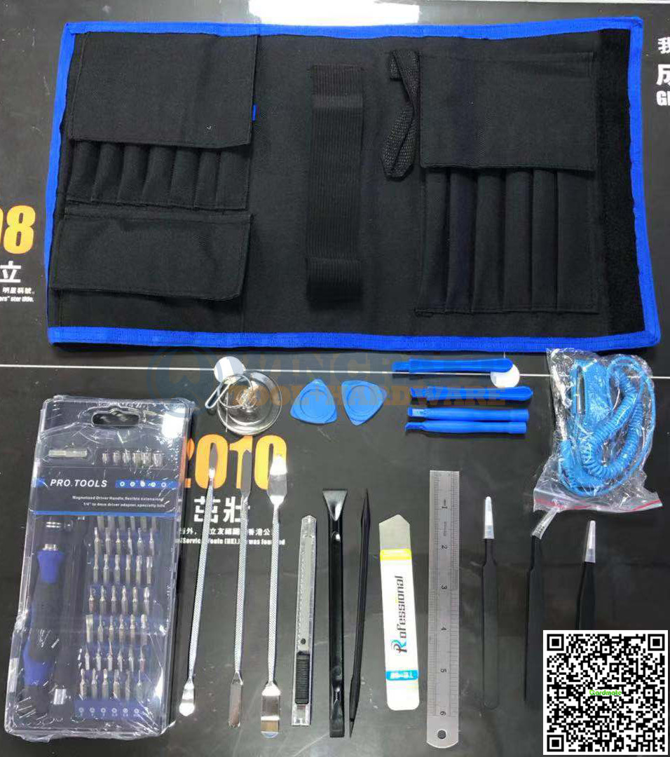 80 in 1 Professional Computer Repair Tool Kit Precision Laptop Screwdriver Set Anti-Static Wrist Repair Tool - Image 2