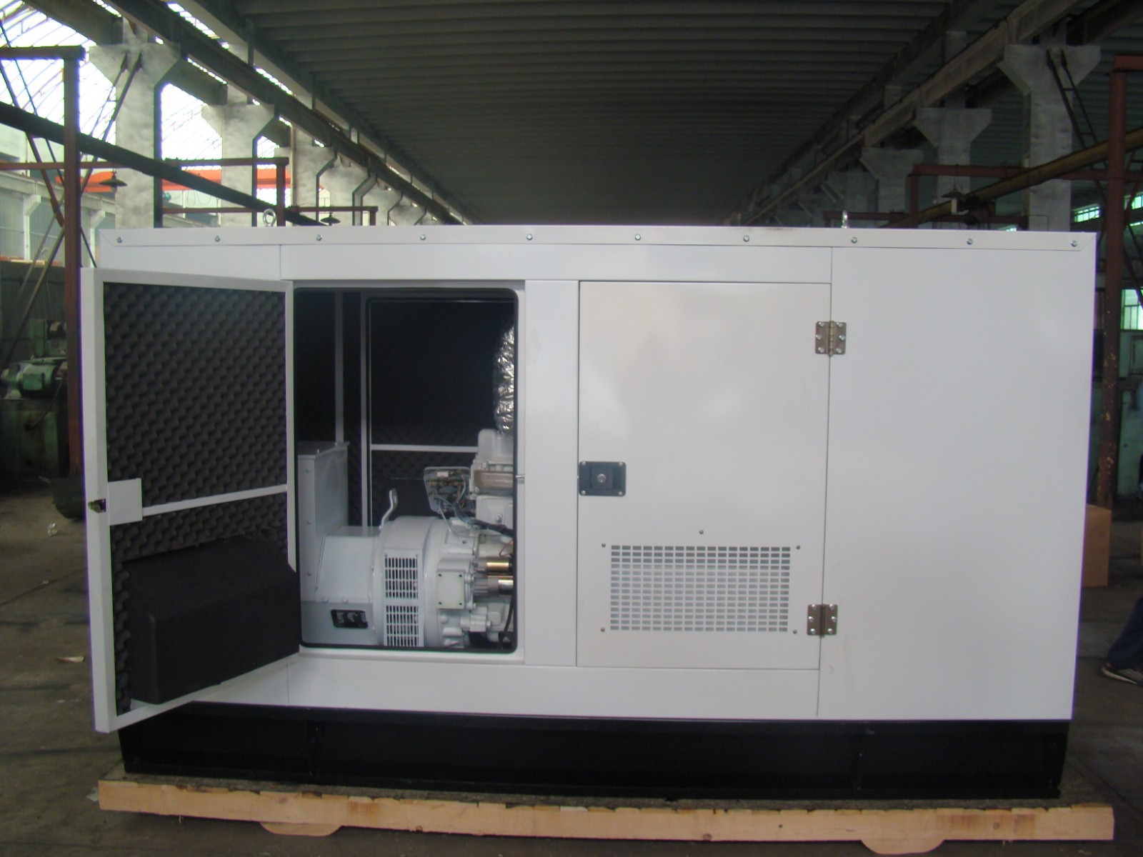80KW yellow small silent diesel generator price,small generator - Image 2