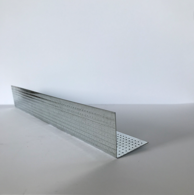 Galvanized steel corner bead profile