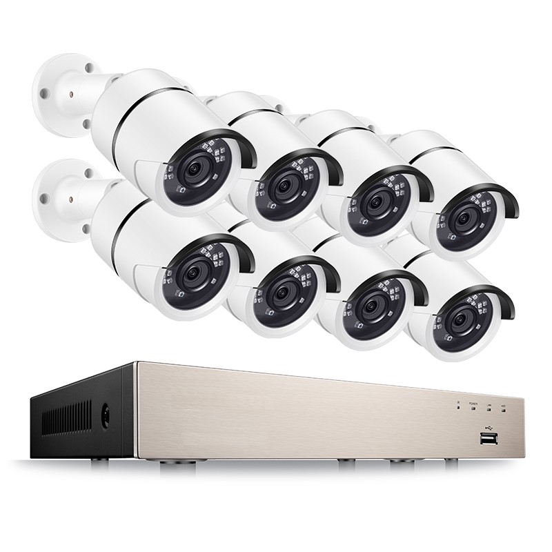 8.0MP 4K 8 Channel Home Security Cameras System H265 DVR Surveillance System - Image 3