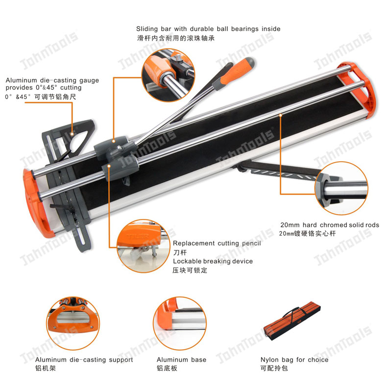 8100K-2 Professional Manual Tile Cutter - Image 2