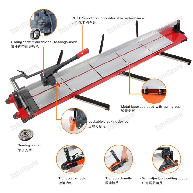 1650mm Manual Tile Cutter