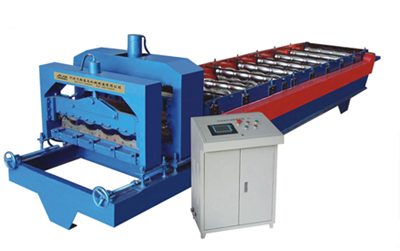 Arc Glazed Tile Roll Forming Machine