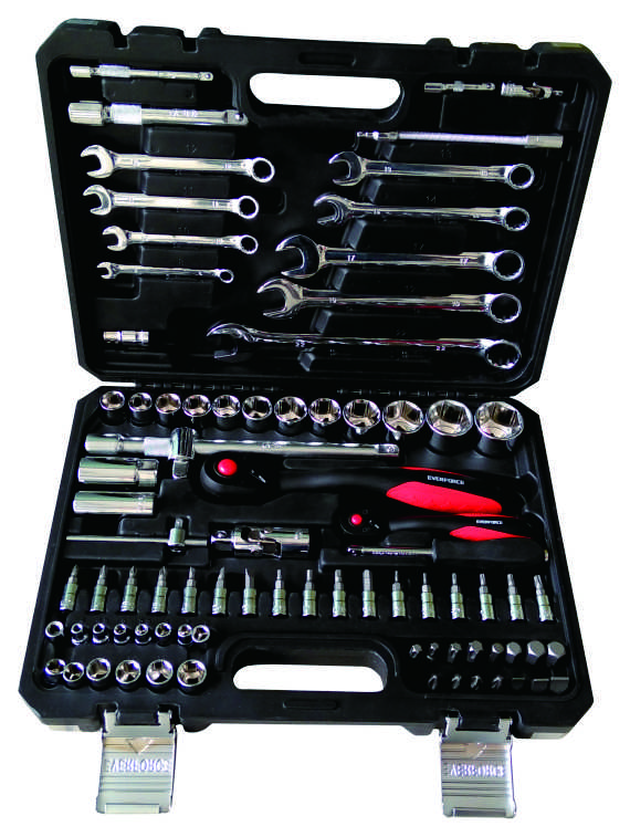 82-Piece Socket and Tool Set