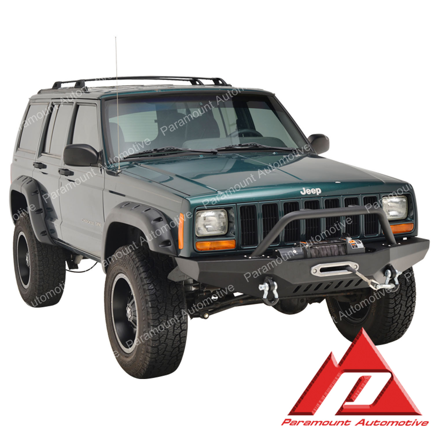 83-01 Jeep Cherokee XJ Front Bumper - Image 2