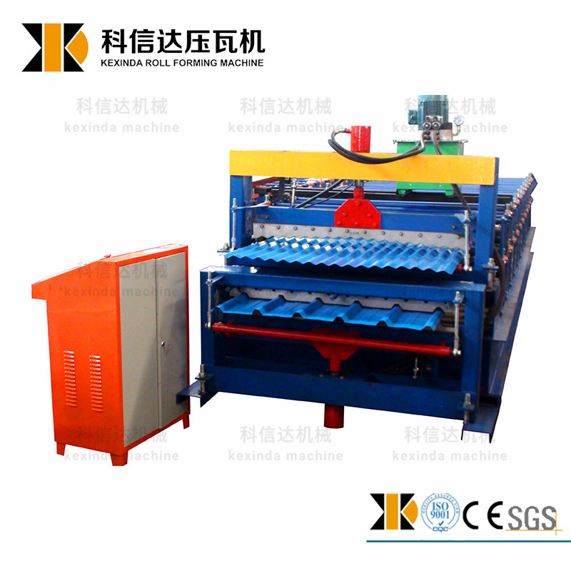 Double Layer Roll Forming Machine