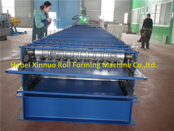 Roll forming stations and motor