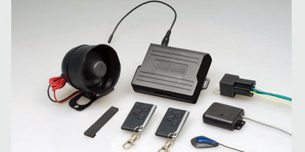 Handsfree Car Alarm System with Slim Transmitter
