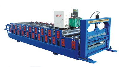 Double Layer Roll Forming Machine