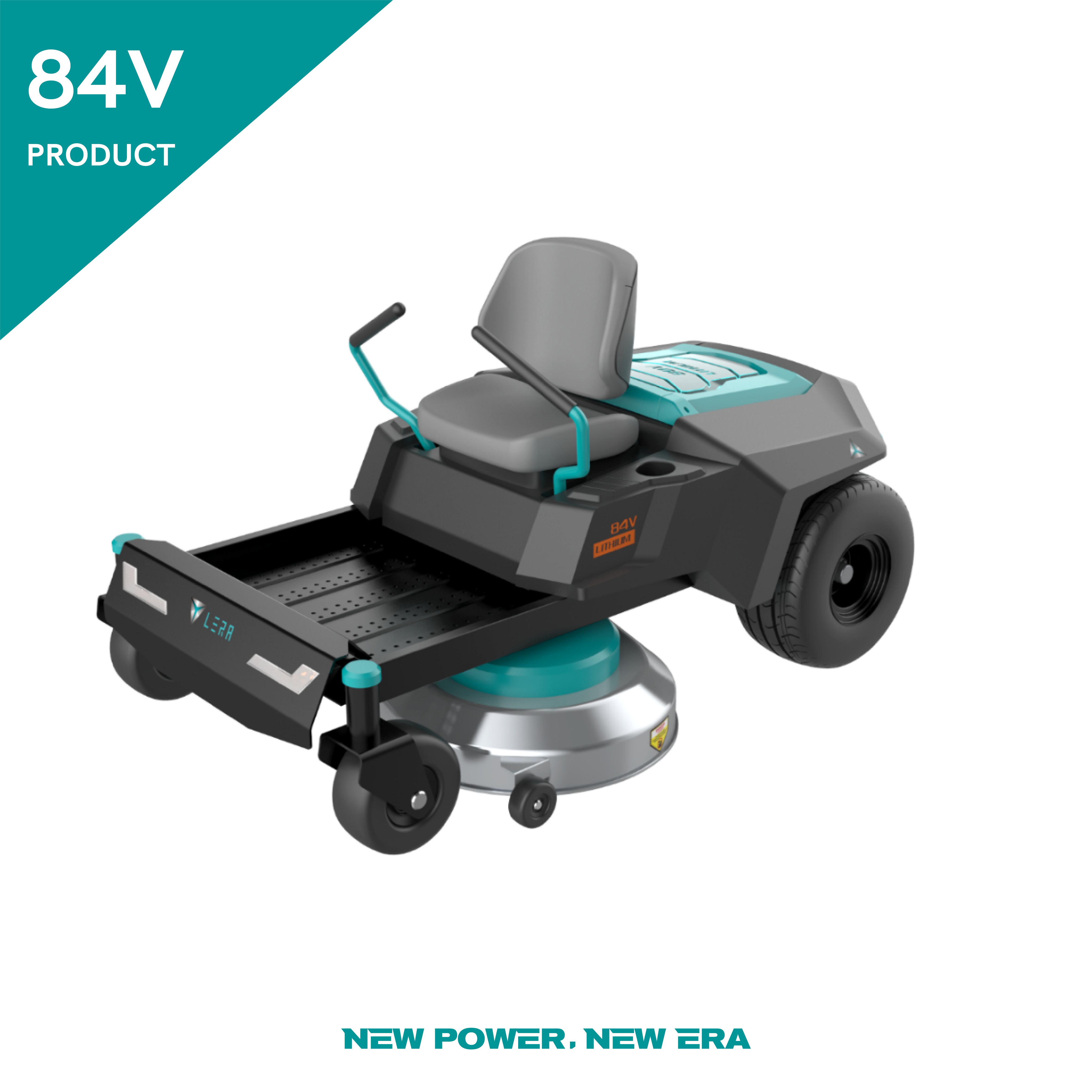 84V BRUSHLESS MOTOR ZERO TURN LAWN MOWER - Image 2