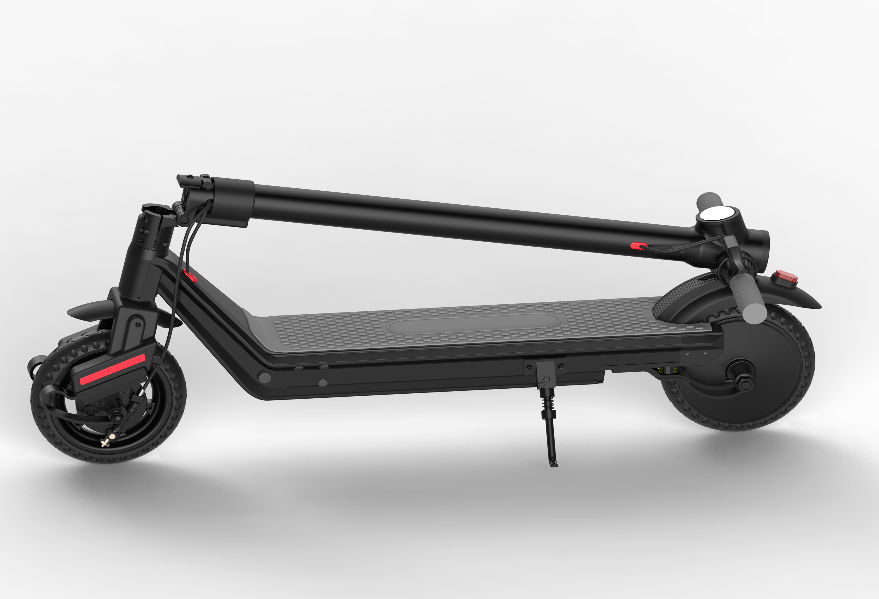 Electric Scooter with Patented Suspension