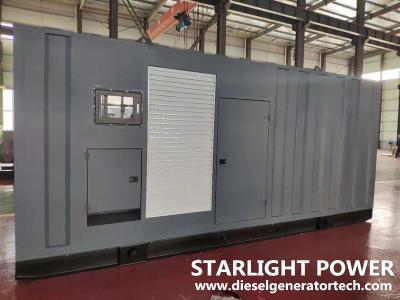 880kw 1100kVA Cummins Containerized Diesel Generator Set - Image 3