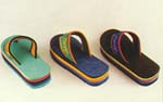 Multi-Layered Thong Flip-Flops
