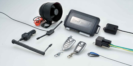 Two-Way Rechargeable Car Alarm Transmitter with Voice Alert
