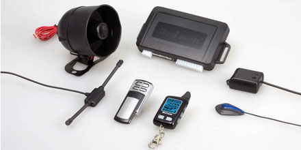 Two-Way Car Alarm System with Remote Control