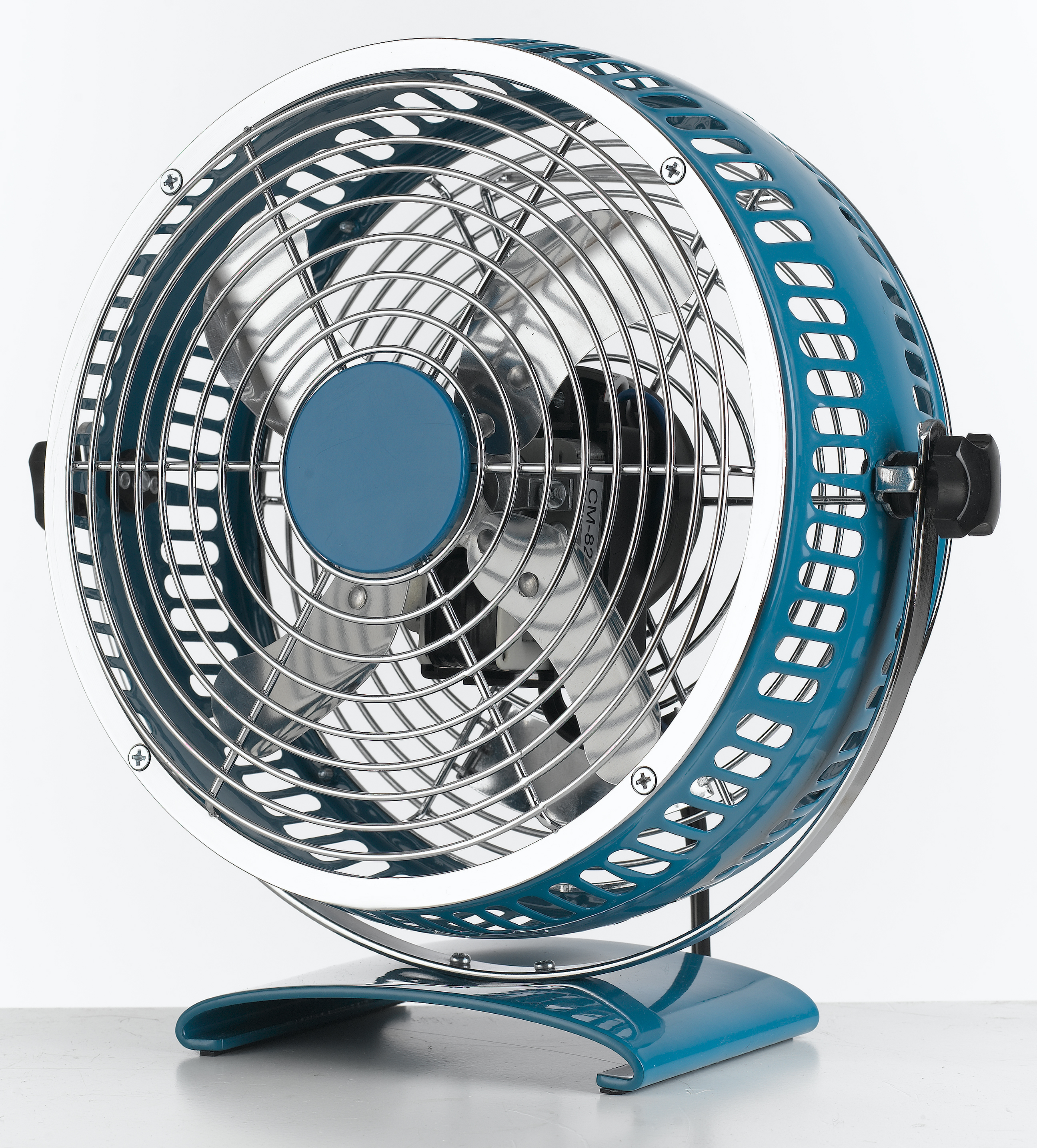8-Inch Metal Desk Fan with Tilt Adjustment