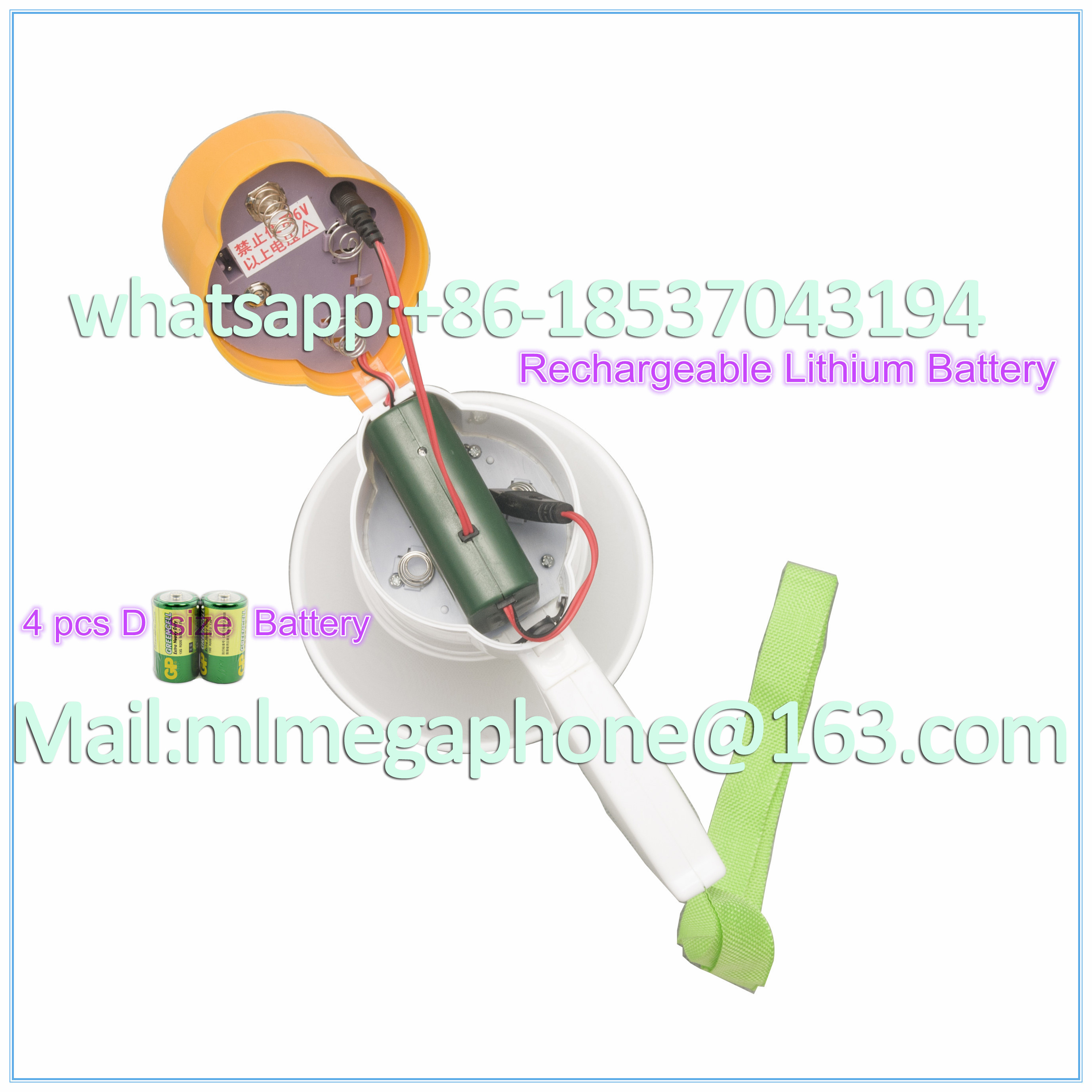 8w Rechargeable Megaphones - Image 3