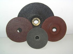 9-Inch A24R Reinforced Grinding Wheel