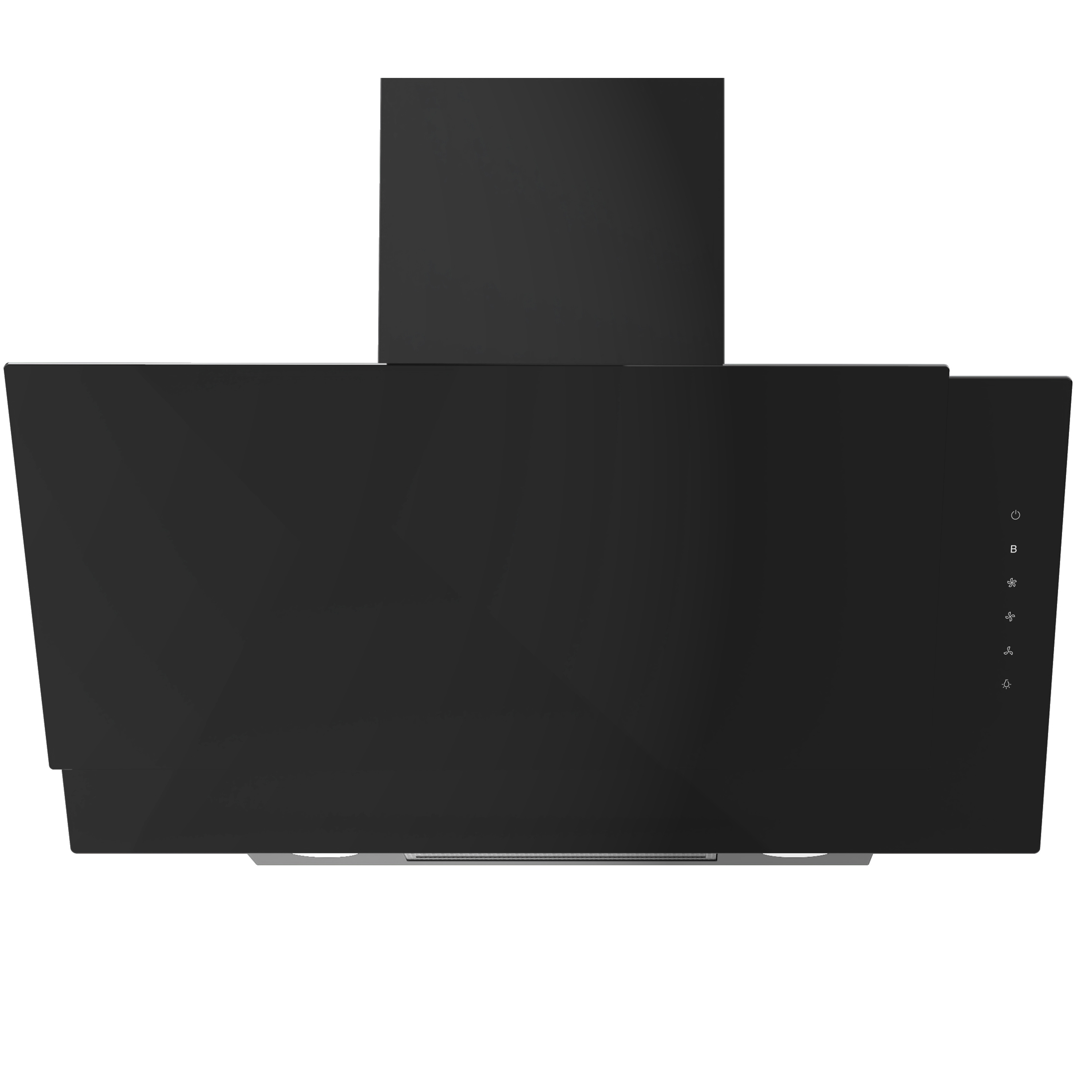 90cm Angled Cooker Hood with LED Lighting