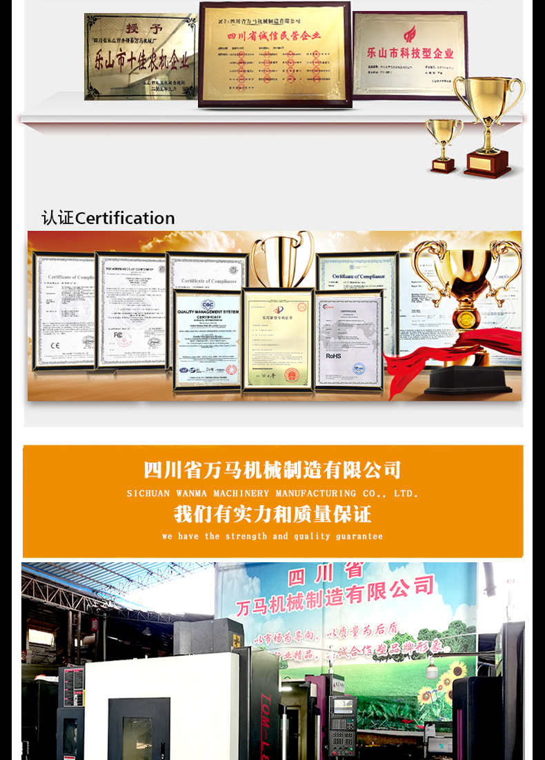 Product quality certification and compliance