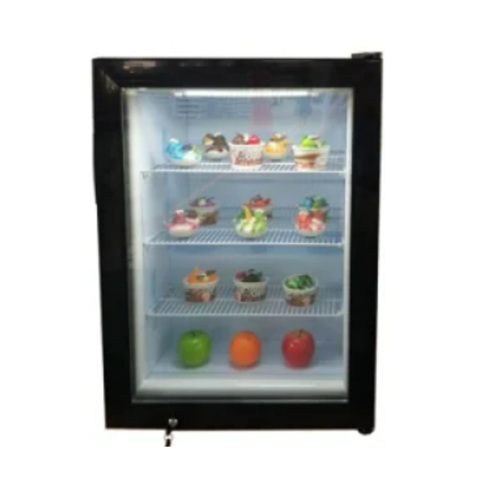 98L Glass Door Display Freezer