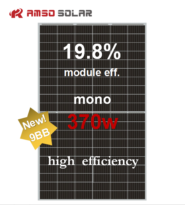 9BB 120 half cell mono solar panel 350w-375w - Image 3