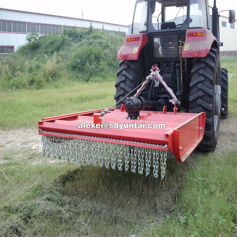 9G Mower with protective chain curtain
