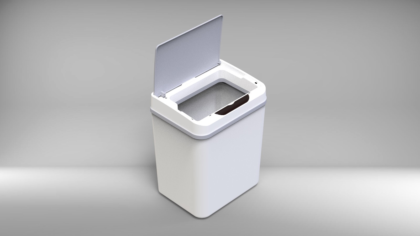 9L hot sale simple plastic smart sensor trash can - Image 3