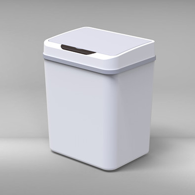 9L Automatic Sensor Trash Can in a modern setting