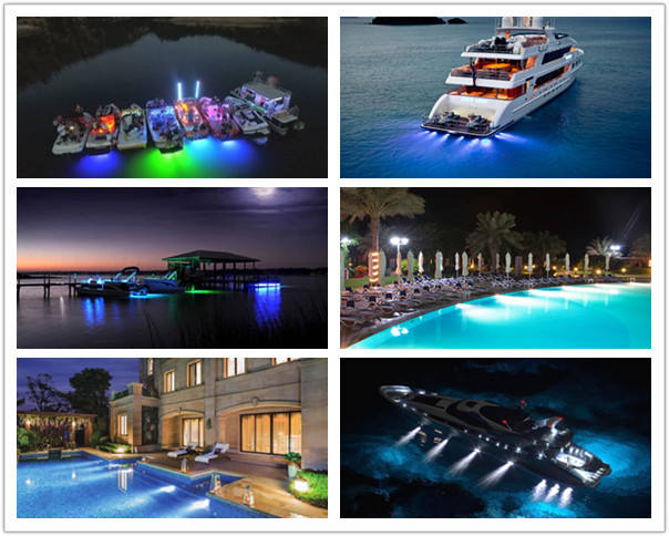 Yacht Underwater Lighting Application