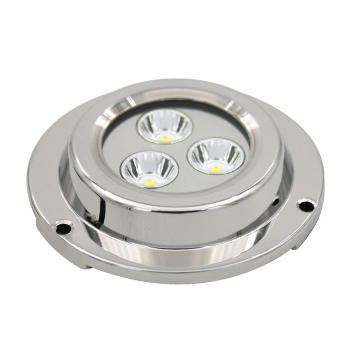 Stainless Steel Marine Light Detail
