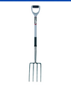 Steel Garden Fork with D-Handle