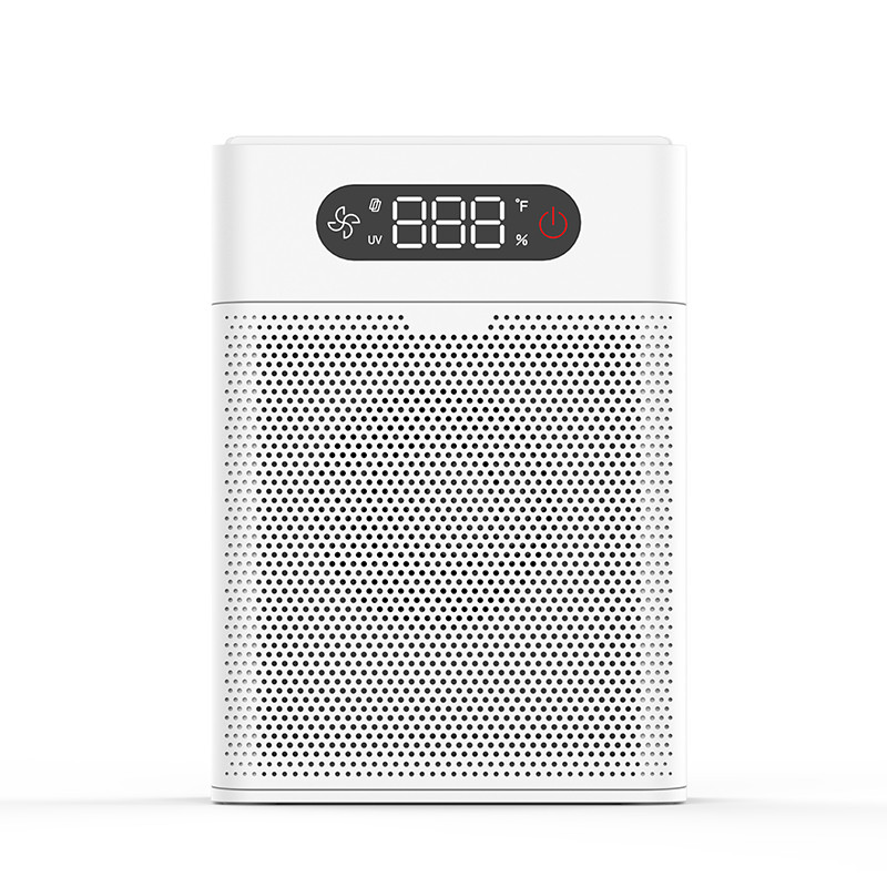 Desktop HEPA Air Purifier with Activated Carbon Filter
