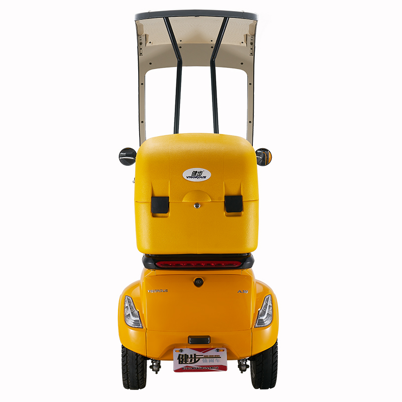 A30 2000W 3 Wheel Electric Scooter Balance Delivery Motorcycle with Roof - Image 3