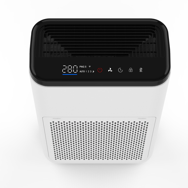 Portable HEPA H14 Air Purifier with PM2.5 Monitor