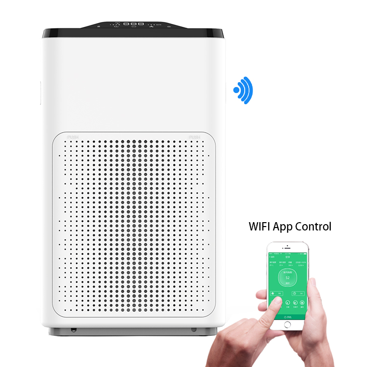 PM2.5 Air Purifier with HEPA and Carbon Filters
