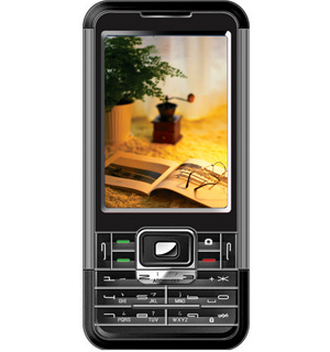 Classic Candybar Feature Phone with Rear Camera