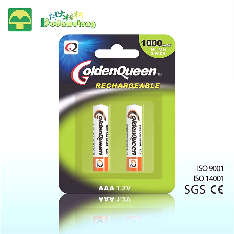 AAA Ni-Mh Rechargeable Battery Blister - Image 2